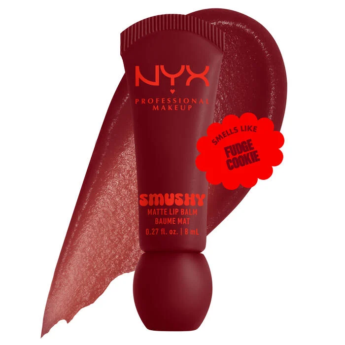 Nyx Smushy Matte Lip Balm Baume Mat Swipe 2 Smooth